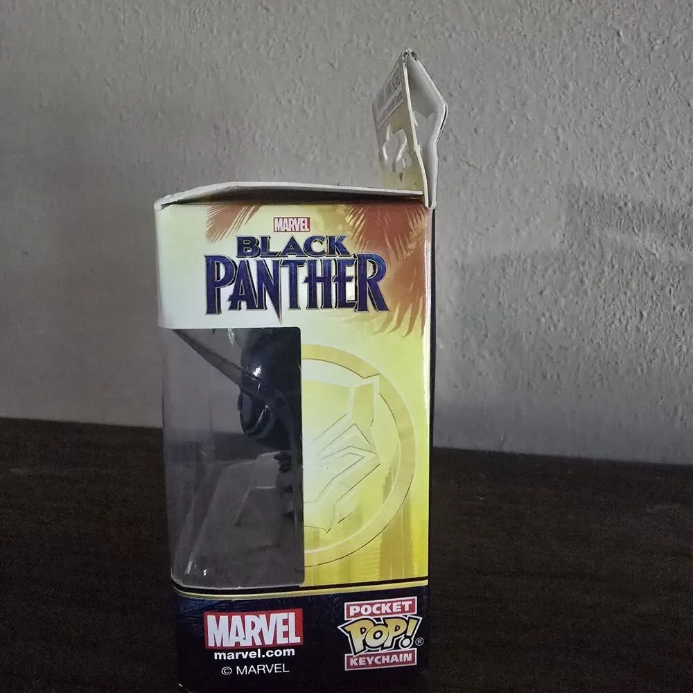 Funko Pocket POP! Keychain: Marvel - Black Panther (Glow in the Dark)